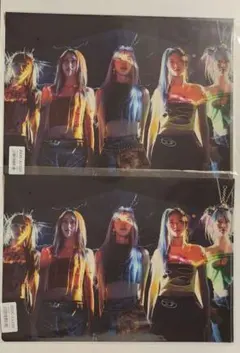 LESSERAFIM ルセラフィム CRAZY クリアファイル 2枚セット