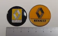 RENAULT ルノー エンブレムプレート 2個セット