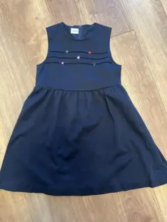 familiar 120 ネイビー ジャンパースカート