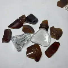 レア！文字入りシーグラス　大きめ