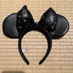 ミニーマウス風スタッズ付きカチューシャ
