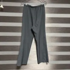 グレーワイドパンツ