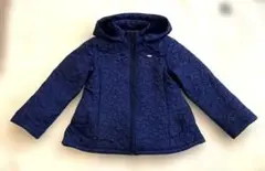 アナスイミニ　ネイビー　中綿コート　130