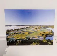 アートパネル 自然風景 ゴルフ 緑 風景画 ポスター 30×40