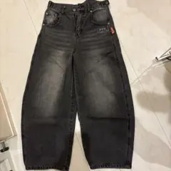 9090 バルーンパンツ ブラック デニムのサムネイル