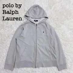 90s polo by Ralph Lauren ジップアップパーカー　ロゴ
