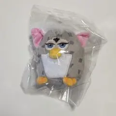 ファービー　ポップアップ　ぬいぐるみキーホルダー　ぬいぐるみ　グレー　WOLF