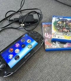 PS Vita 本体 おまけダンガンロンパソフト2本