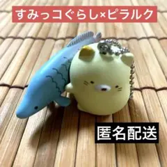 【匿名配送】すみっコぐらし　神戸須磨シーワールド　ねこ　ピラルク　フィギュア