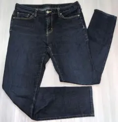 よ*ん様 【古着】GU　スキニーデニム ダークブルー　73cm　13