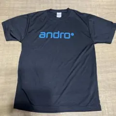 andro 卓球ウェア　黒XSサイズ