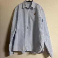 【はっとり】アミパリス 長袖 シャツ ハート ロゴ ライトブルー 水色 はっとり様専用】アミパリス 長袖 シャツ ハート ロゴ ライトブルー