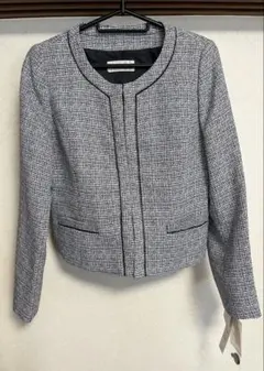 ★新品★11号ツイードジャケットのみ　３点セット2万円で購入　卒業式　オフィス
