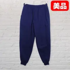 裏起毛 スウェットパンツ M ネイビー メンズ ウエストゴム