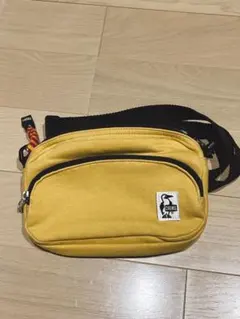 Chums イエローカラー ショルダーバッグ