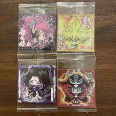 HUNTER×HUNTERウエハース シャルナーク、フェイタン、マチ4枚セット