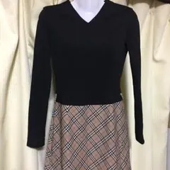 バーバリー美品ワンピ　お値下げ