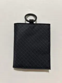 無印良品 軽量 リップストップ 二つ折り財布 ブラック