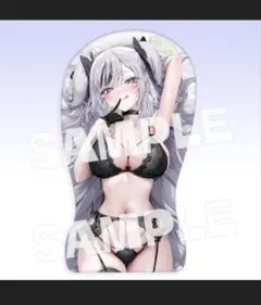 アズールレーン　エルベ　悪い子と作業タイム？半身マウスパッドのサムネイル
