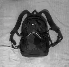 90s Old NIKE リュックサック　ブラック　テック系　y2k 白タグ