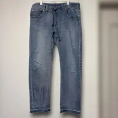 AZUL ドローコード付き デニムパンツ ライトブルーのサムネイル