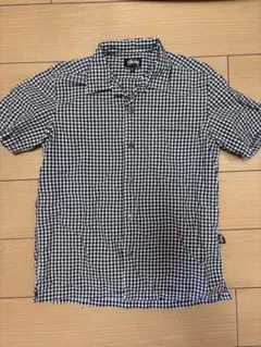 old stussy 開襟シャツ　半袖のサムネイル