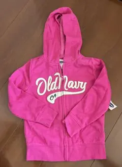 OLD NAVY ピンク フード付きパーカー 4T