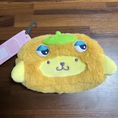 新品　未使用　サンリオ　ポムポムプリン　ポーチ　ふわふわ　モンスター