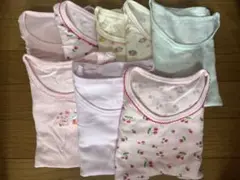 長袖 肌着セット 110サイズ 8枚