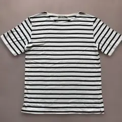 nano universe ストライプ Tシャツ