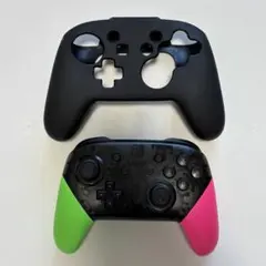 Nintendo Switch コントローラー スプラトゥーン2 カバー付き
