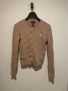ケーブル カーディガン