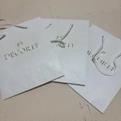 DECORTÉ ショップ袋 3枚セットのサムネイル