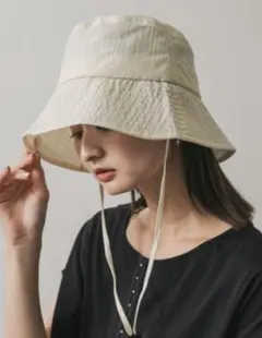 アーバンリサーチ アイボリー UV ダウンブリムハット