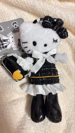 ハローキティ スタイルアップマスコット 足長キティ ギャルキティ キーホルダー