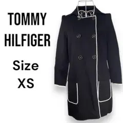 【美品】TOMMY HILFIGER　トミーヒルフィガー　バイカラーカーディガン