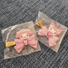 サンリオ さくら 前髪クリップ マイメロディ クロミ