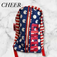新品 CHEER キッズ リュック ダンス レッスンバッグ ボーダー ブルーのサムネイル