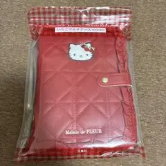 Maison de FLEUR×HELLO KITTY いちごマルチケースRED
