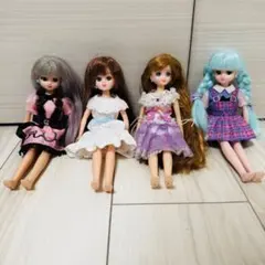 リカちゃん人形4体　まとめ売り