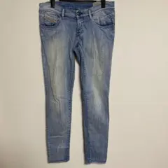 DIESELディーゼル スリムフィットデニムパンツ ライトブルー 28レディース