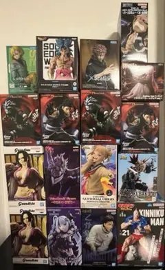 新作プライズフィギュア　17個まとめ売り　美少女　初音ミク　NARUTO