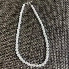 【未使用】ホワイトパールネックレス(イミテーション)