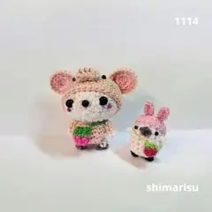 114 しろくまぞうさんとシマエナガ