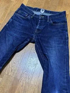 【色落ち良好】テラソン コーンミルズ社 ホワイトオーク デニムパンツ W32