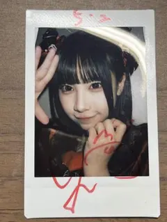 iON! 宇野ゆり コメントありチェキ - メルカリ
