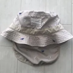帽子 首日除け付き