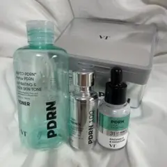 VT PDRN トナー・エッセンス・エクソソーム 3点セット ⚠️空容器