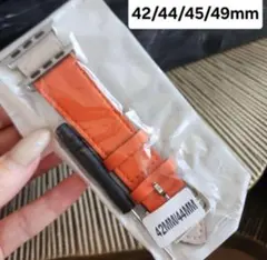 apple watch バンドオレンジ