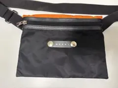MARNI サコッシュ ショルダーバッグ ブラック オレンジ ブルーのサムネイル